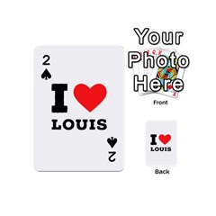 I Love Louis Playing Cards 54 Designs (mini) by ilovewhateva