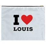 I love louis Cosmetic Bag (XXXL) Back