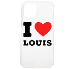 I Love Louis Iphone 12 Pro Max Tpu Uv Print Case by ilovewhateva