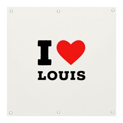 I Love Louis Banner And Sign 3  X 3  by ilovewhateva