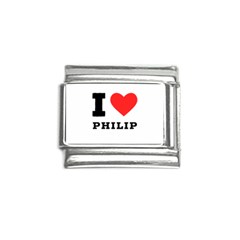 I Love Philip Italian Charm (9mm) by ilovewhateva