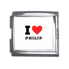 I Love Philip Mega Link Italian Charm (18mm) by ilovewhateva