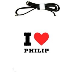 I Love Philip Shoulder Sling Bag by ilovewhateva