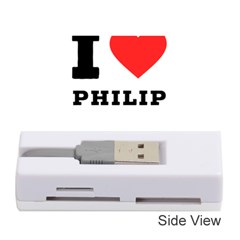 I Love Philip Memory Card Reader (stick) by ilovewhateva