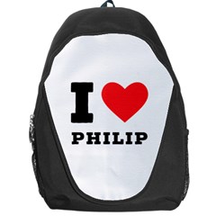 I Love Philip Backpack Bag by ilovewhateva