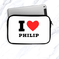 I Love Philip Apple Ipad Mini Zipper Cases by ilovewhateva