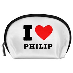 I Love Philip Accessory Pouch (large) by ilovewhateva