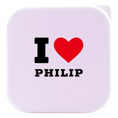 I Love Philip Stacked Food Storage Container by ilovewhateva