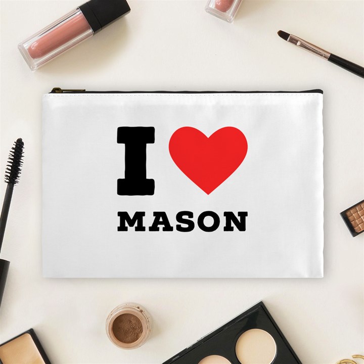 I love mason Cosmetic Bag (Large)