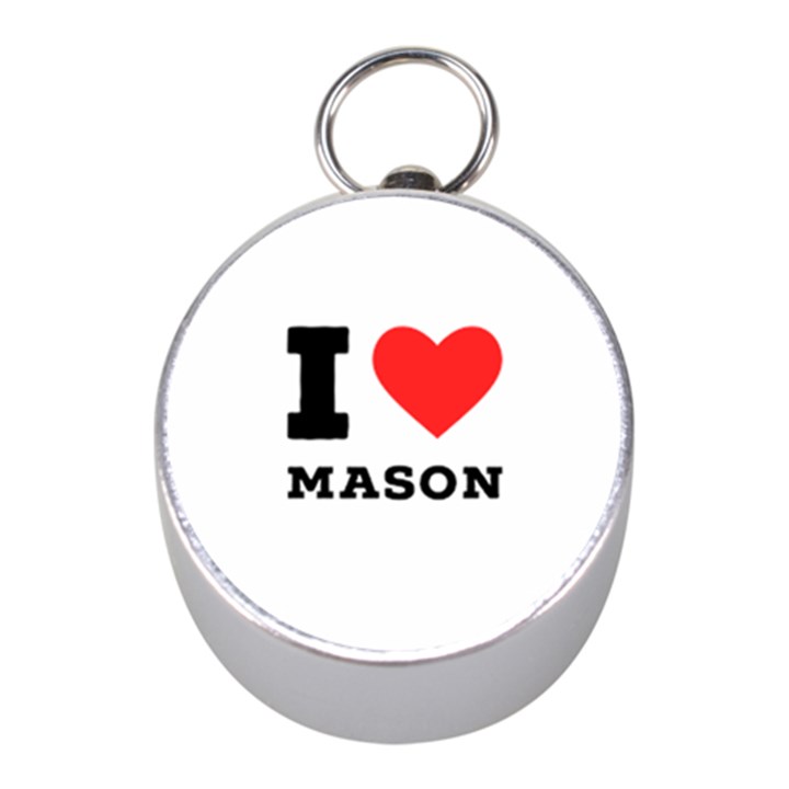 I love mason Mini Silver Compasses