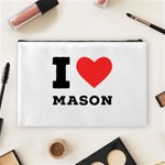 I love mason Cosmetic Bag (Large) Back