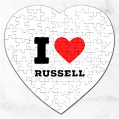 I Love Russell Jigsaw Puzzle (heart) by ilovewhateva