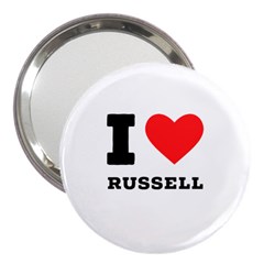 I Love Russell 3  Handbag Mirrors by ilovewhateva