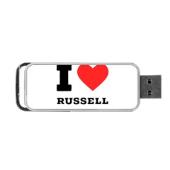 I Love Russell Portable Usb Flash (one Side) by ilovewhateva