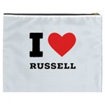 I love russell Cosmetic Bag (XXXL) Back