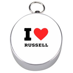 I Love Russell Silver Compasses by ilovewhateva