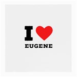 I love eugene Medium Glasses Cloth (2 Sides) Front