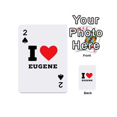 I Love Eugene Playing Cards 54 Designs (mini) by ilovewhateva