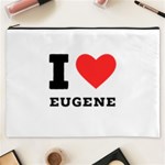 I love eugene Cosmetic Bag (XXXL) Front