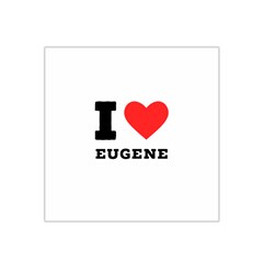 I Love Eugene Satin Bandana Scarf 22  X 22  by ilovewhateva