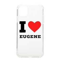 I Love Eugene Iphone 11 Tpu Uv Print Case by ilovewhateva