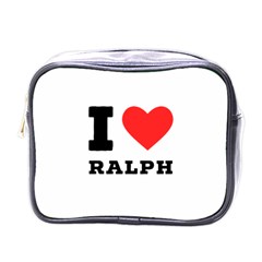 I Love Ralph Mini Toiletries Bag (one Side) by ilovewhateva