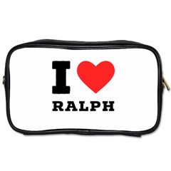 I Love Ralph Toiletries Bag (two Sides) by ilovewhateva