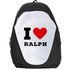 I Love Ralph Backpack Bag by ilovewhateva