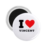 I love Vincent  2.25  Magnets Front