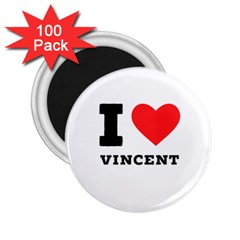 I Love Vincent  2 25  Magnets (100 Pack)  by ilovewhateva