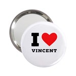 I love Vincent  2.25  Handbag Mirrors Front