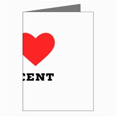 I Love Vincent  Greeting Cards (pkg Of 8) by ilovewhateva