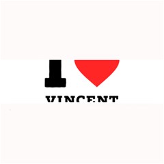 I Love Vincent  Large Bar Mat by ilovewhateva