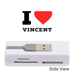 I Love Vincent  Memory Card Reader (stick) by ilovewhateva