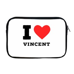 I Love Vincent  Apple Macbook Pro 17  Zipper Case by ilovewhateva