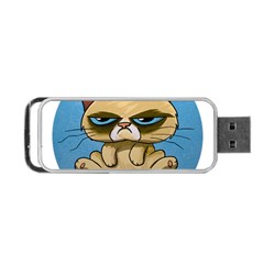 Grumpy Cat Portable Usb Flash (two Sides)