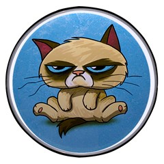 Grumpy Cat Wireless Fast Charger(black) by Jancukart