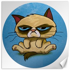 Grumpy Cat Canvas 12  X 12 