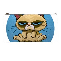 Grumpy Cat Pencil Case by Jancukart