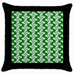 Candy Illustration Pattern Throw Pillow Case (black) by GardenOfOphir