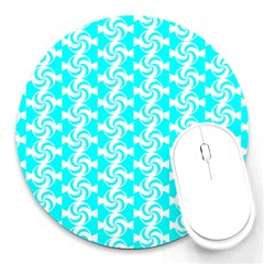 Candy Illustration Pattern Round Mousepad