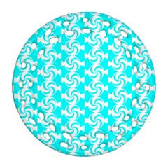 Candy Illustration Pattern Ornament (round Filigree) by GardenOfOphir