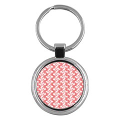 Candy Illustration Pattern Key Chain (round) by GardenOfOphir