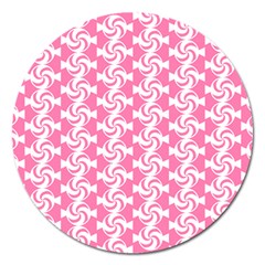 Cute Candy Illustration Pattern For Kids And Kids At Heart Magnet 5  (round) by GardenOfOphir