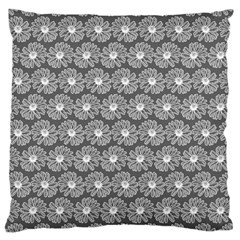 Gerbera Daisy Vector Tile Pattern Large Cushion Case (one Side) by GardenOfOphir