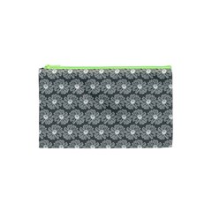 Gerbera Daisy Vector Tile Pattern Cosmetic Bag (xs) by GardenOfOphir