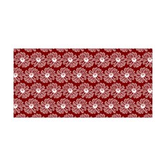 Gerbera Daisy Vector Tile Pattern Yoga Headband by GardenOfOphir