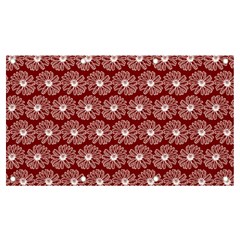 Gerbera Daisy Vector Tile Pattern Banner And Sign 7  X 4  by GardenOfOphir