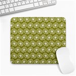 Gerbera Daisy Vector Tile Pattern Large Mousepad Front