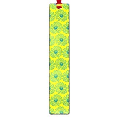 Gerbera Daisy Vector Tile Pattern Large Book Marks by GardenOfOphir